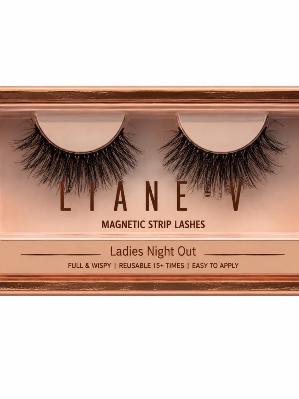 Ladies Night Out Magnetic Strip Lashes - Black